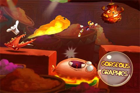 Rayman Fiesta Run Screenshots
