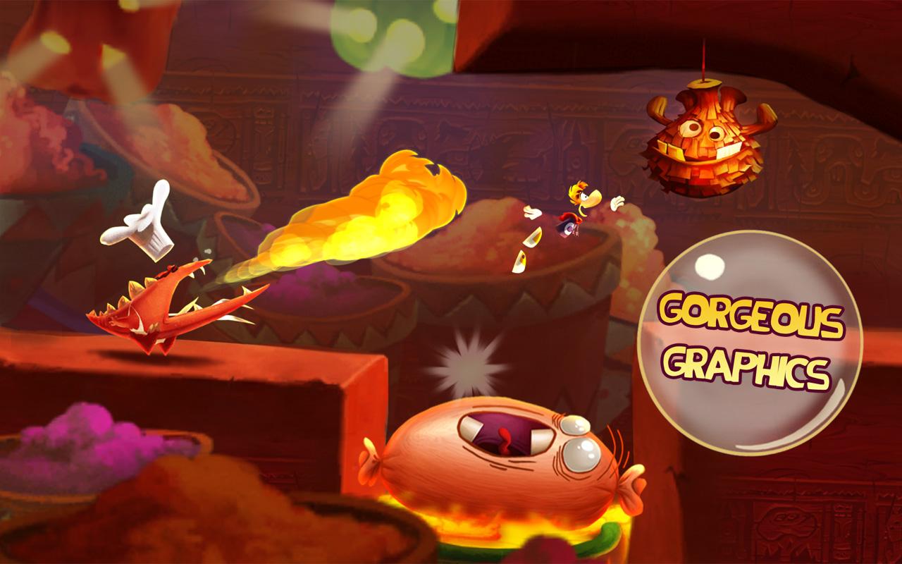 Rayman Fiesta Run Screenshots