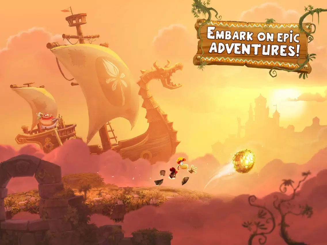 Rayman Adventures iPad  Screenshots