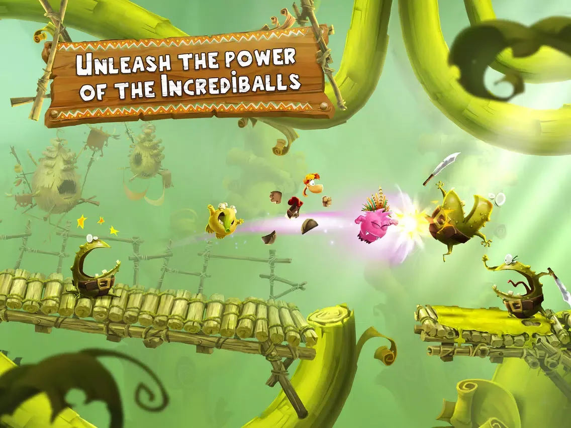 Rayman Adventures iPad  Screenshots