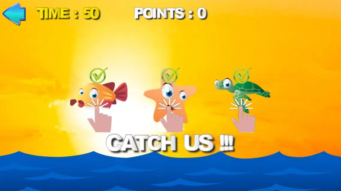 ภาพหน้าจอของ Fellow Fishes 4 Kids