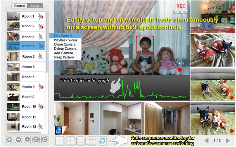 uViewer for Axis Cameras سکرین شاٹس