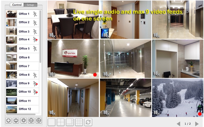 uViewer for Axis Cameras سکرین شاٹس
