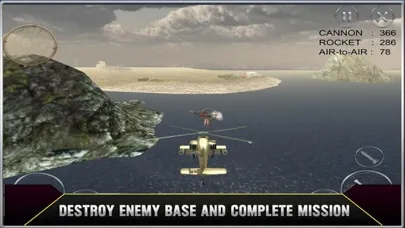 Gunship Helicopter Flying Miss应用截图