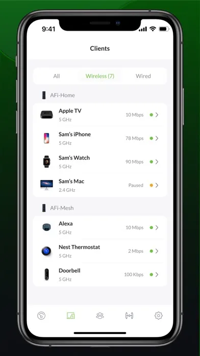 AmpliFi WiFi Ekran Görüntüleri