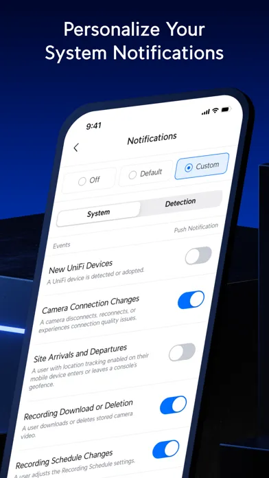 UniFi Protect Ekran Görüntüleri