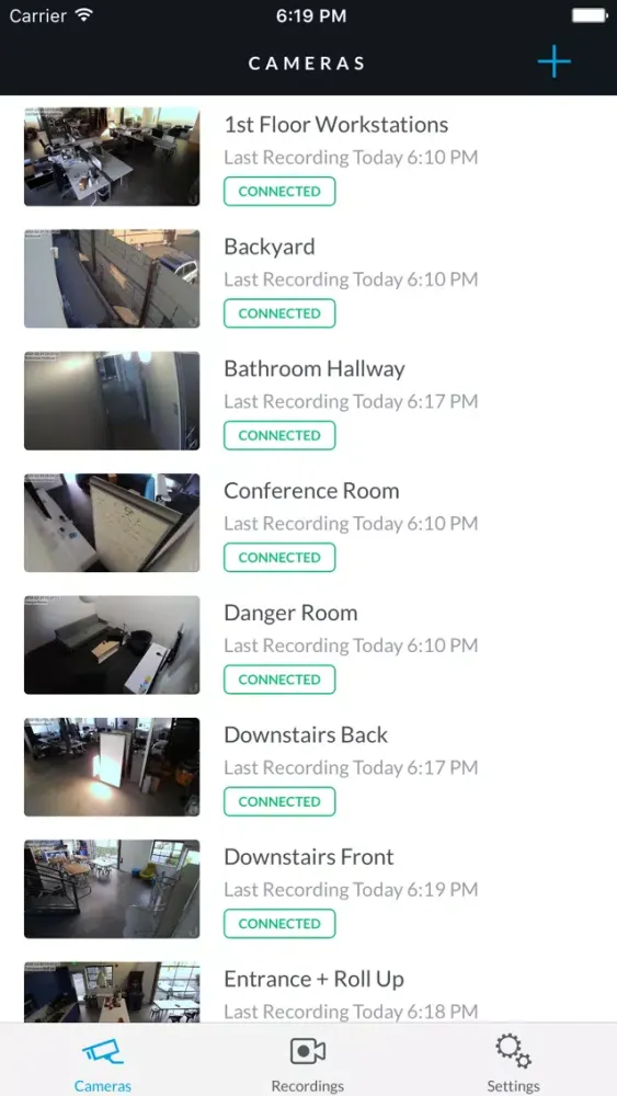 UniFi Video Ekran Görüntüleri