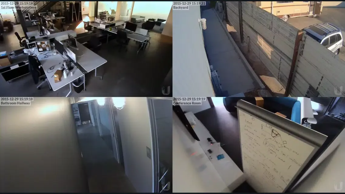 UniFi Video Ekran Görüntüleri