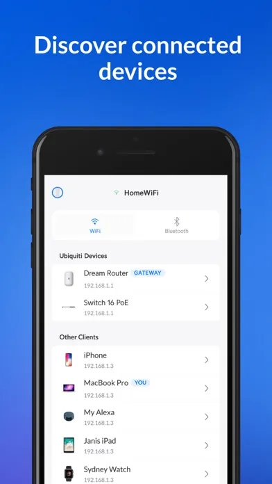 Ubiquiti WiFiman Screenshots