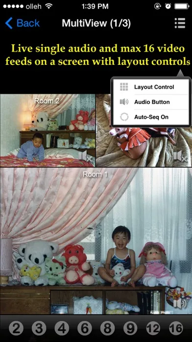 uBabyCam with AV recording Screenshots