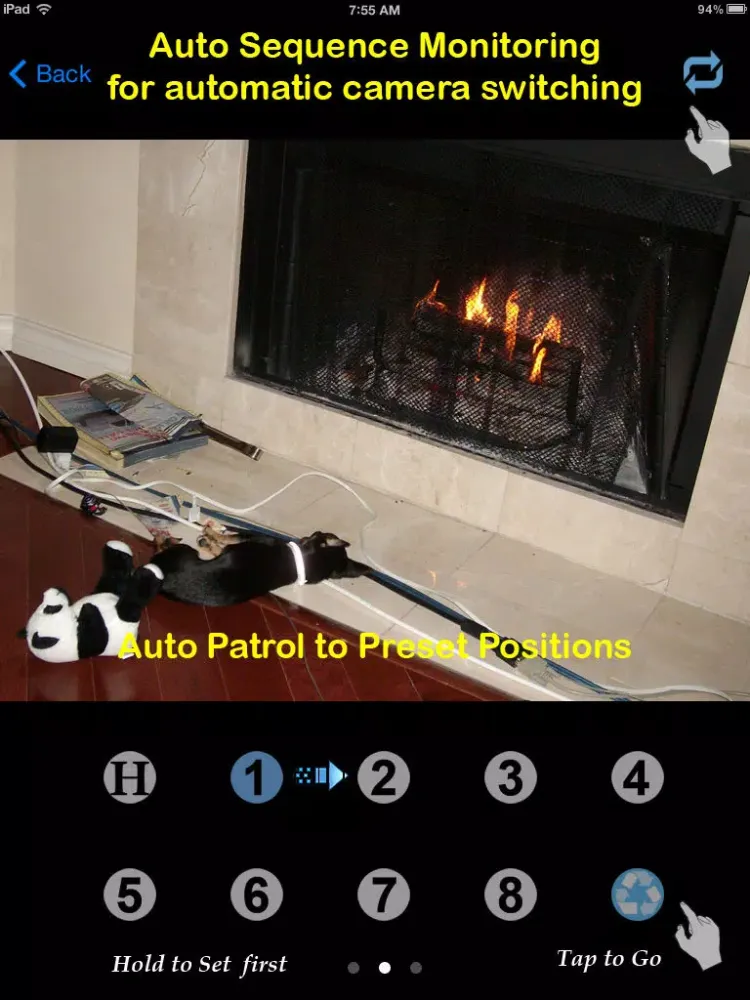 Captures d'écran de uApexisCam: 2way Audio & AV Record iPad 