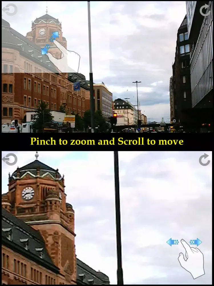 Zrzuty ekranu uLinksysCam iPad 