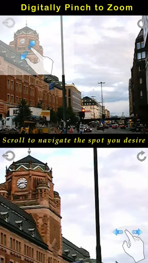 Zrzuty ekranu uTrendnetCam: Audio & Record