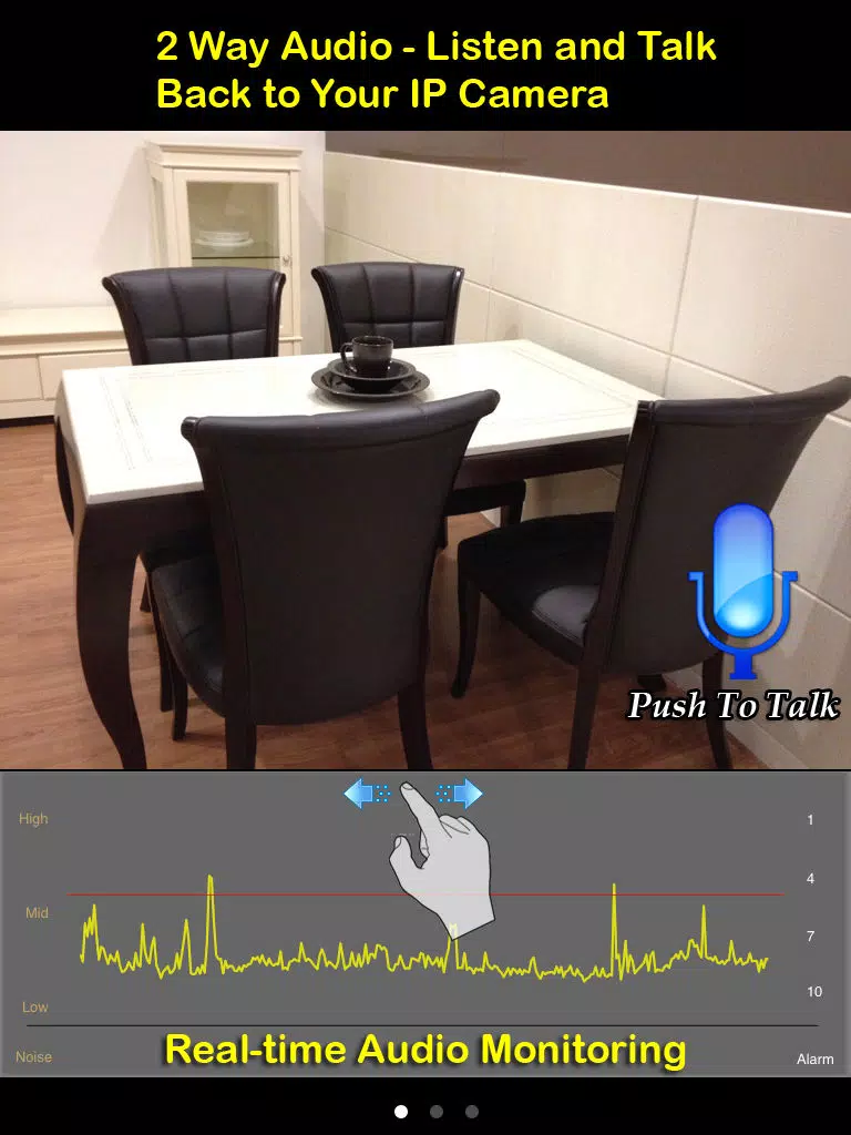 uWanscam: 2way Audio & AV Record iPad  स्क्रीनशॉट