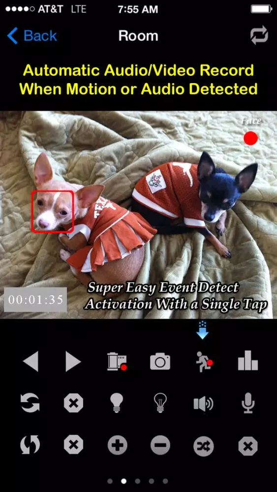 uWanscam: 2way Audio & AV Record应用截图