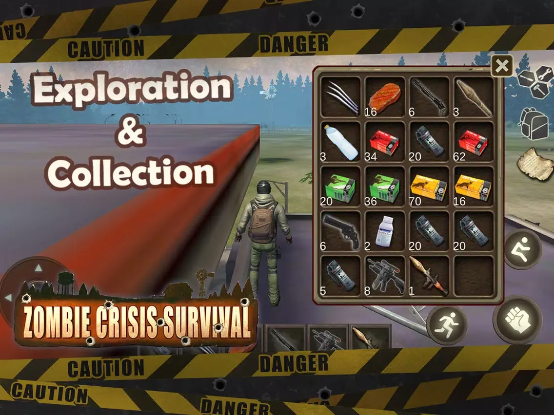 Zrzuty ekranu Zombie Crisis: Survival iPad 
