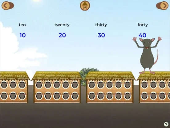 Tangkapan skrin Kibena and the Math Rats iPad 