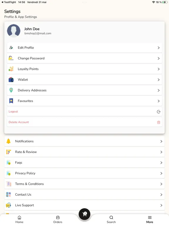 Ubora Express iPad  स्क्रीनशॉट