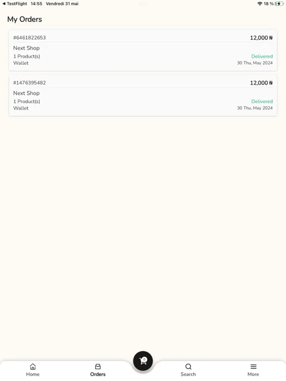 Ubora Express iPad  स्क्रीनशॉट