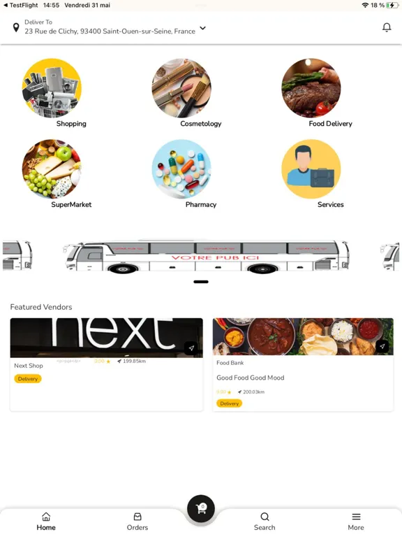 Ubora Express iPad  स्क्रीनशॉट