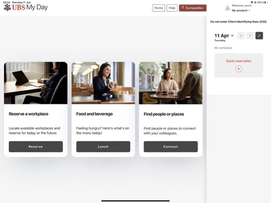 صور UBS My Day iPad 