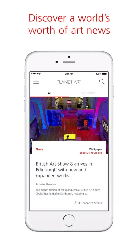 Planet Art - Your source for contemporary art news應用截圖