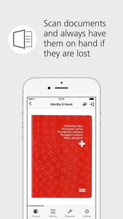 Screenshot di UBS Safe: Digital security