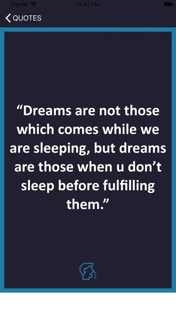 Capturas de pantalla de Dr APJ Abdul Kalam Wisdom