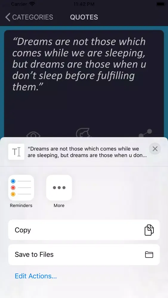 Capturas de pantalla de Dr APJ Abdul Kalam Wisdom