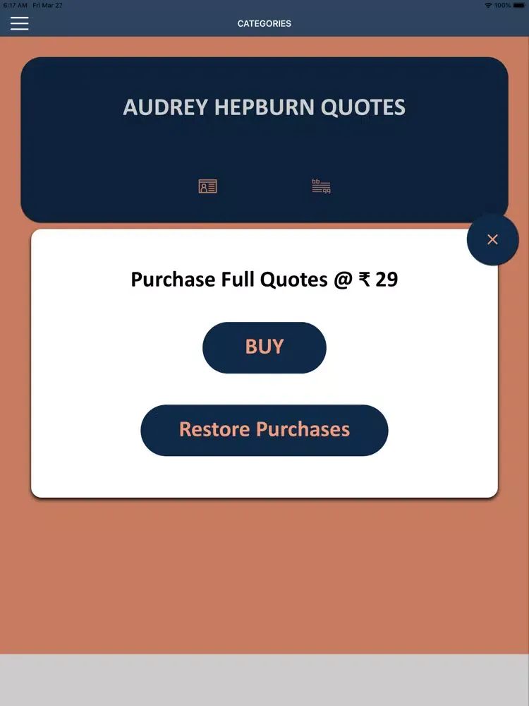 Audrey Hepburn’s Life Guide iPad  سکرین شاٹس