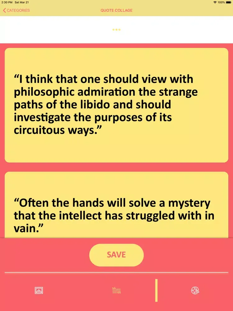 Musings of Carl Jung iPad  سکرین شاٹس