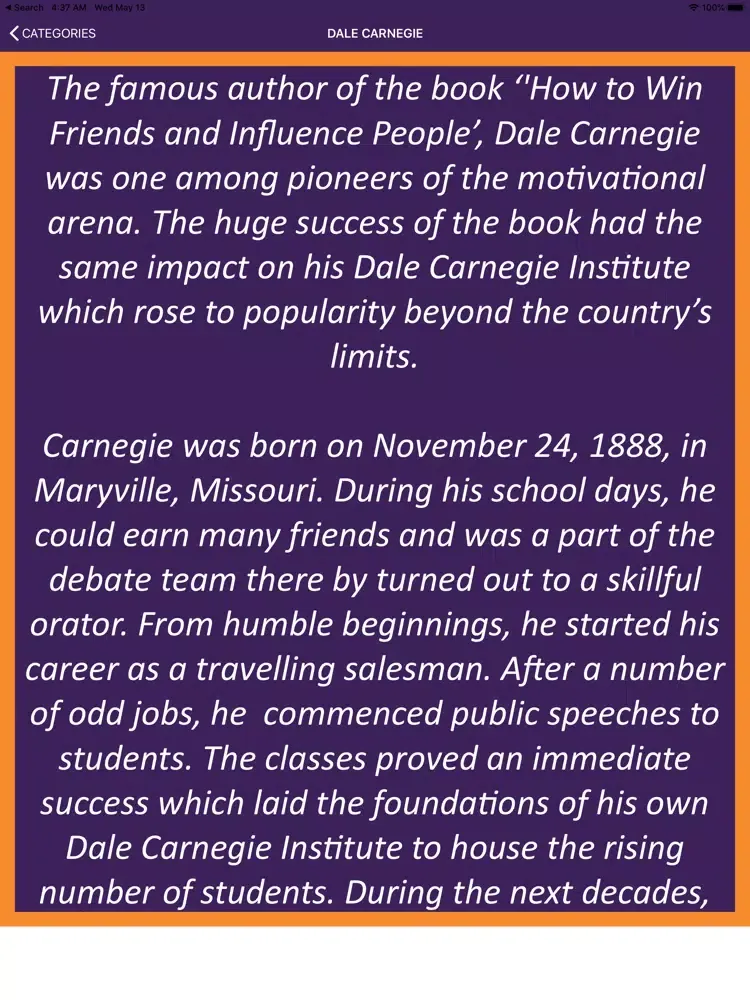تصاویر Dale Carnegie Wisdom iPad 