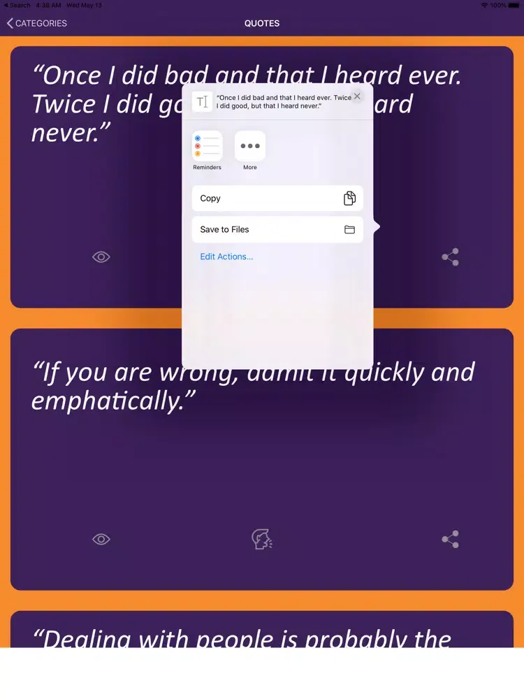 تصاویر Dale Carnegie Wisdom iPad 