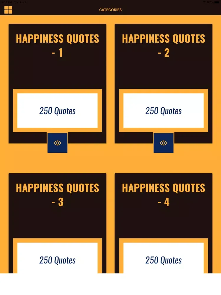 تصاویر Wisdom of Happiness Quotes iPad 