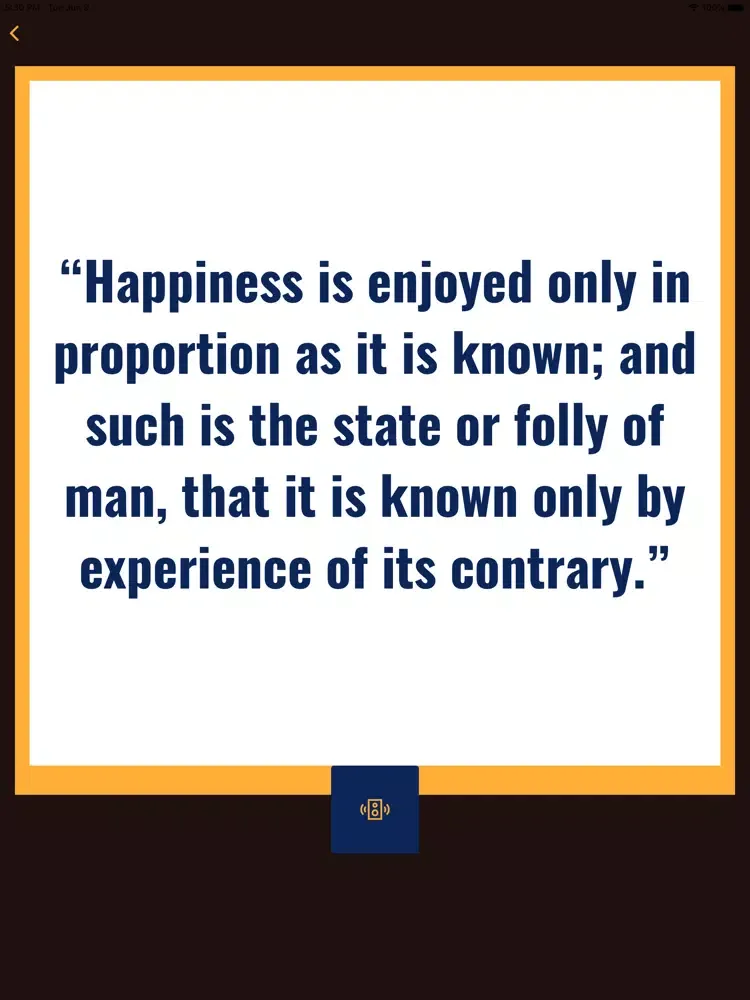تصاویر Wisdom of Happiness Quotes iPad 