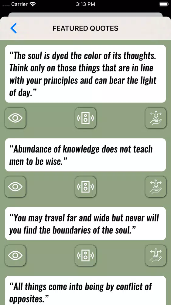 Heraclitus Wisdom Screenshots