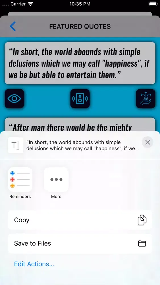 Capturas de pantalla de H P Lovecraft Wisdom
