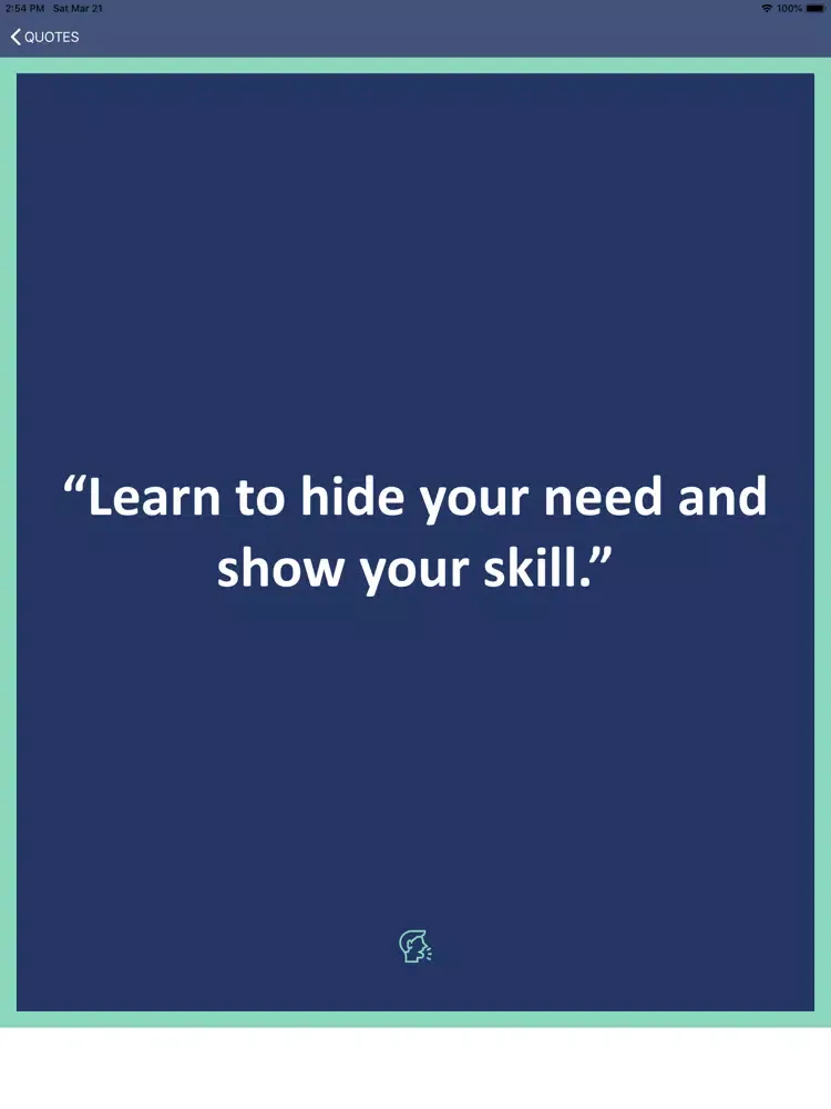 Screenshot di Jim Rohn’s Wisdom iPad 