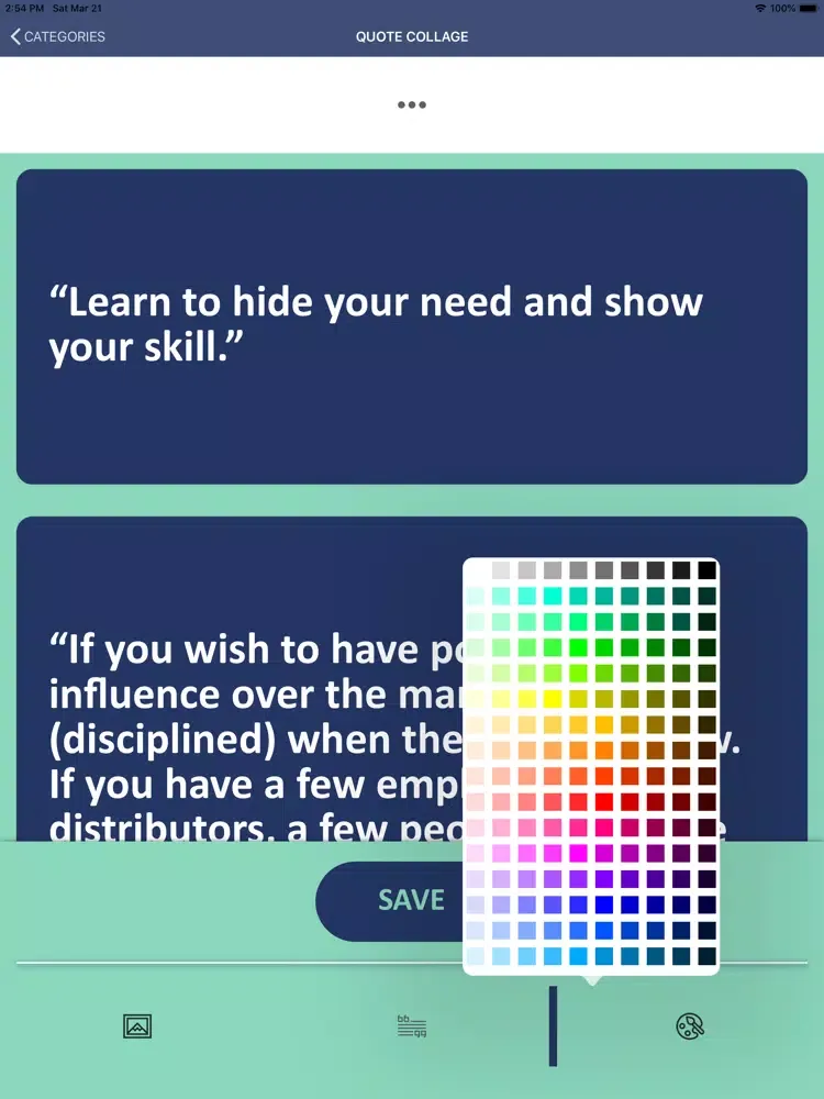 Screenshot di Jim Rohn’s Wisdom iPad 