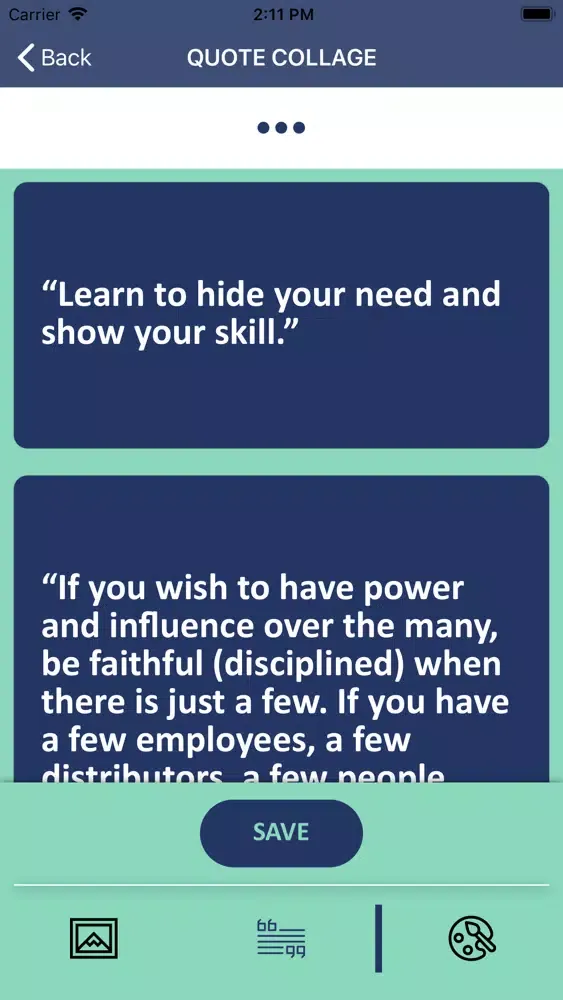 Screenshot di Jim Rohn’s Wisdom