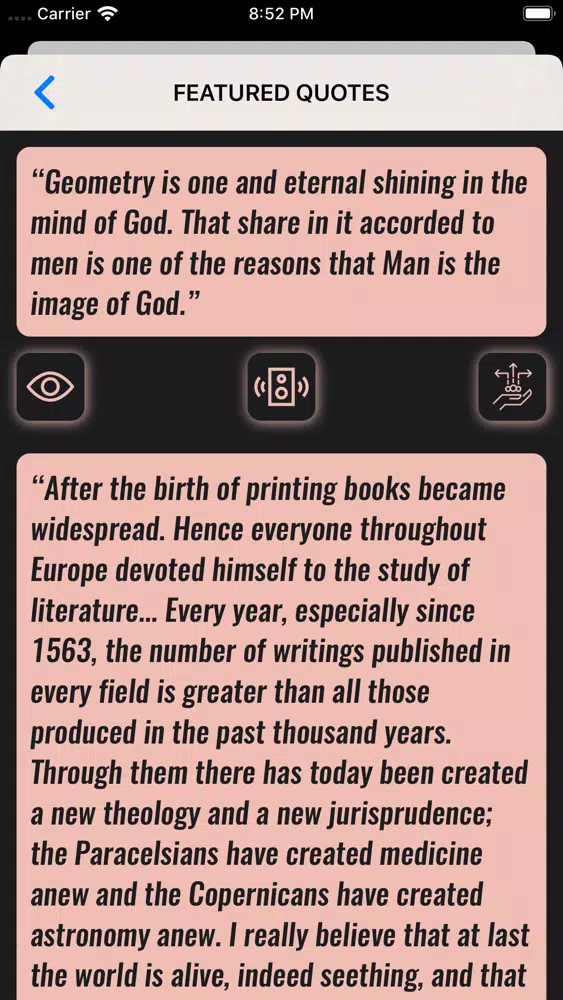 Capturas de pantalla de Johannes Kepler Wisdom