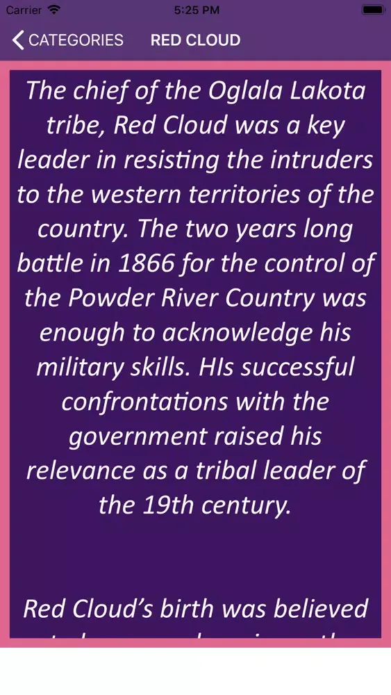 Tangkapan skrin Native American Wisdom