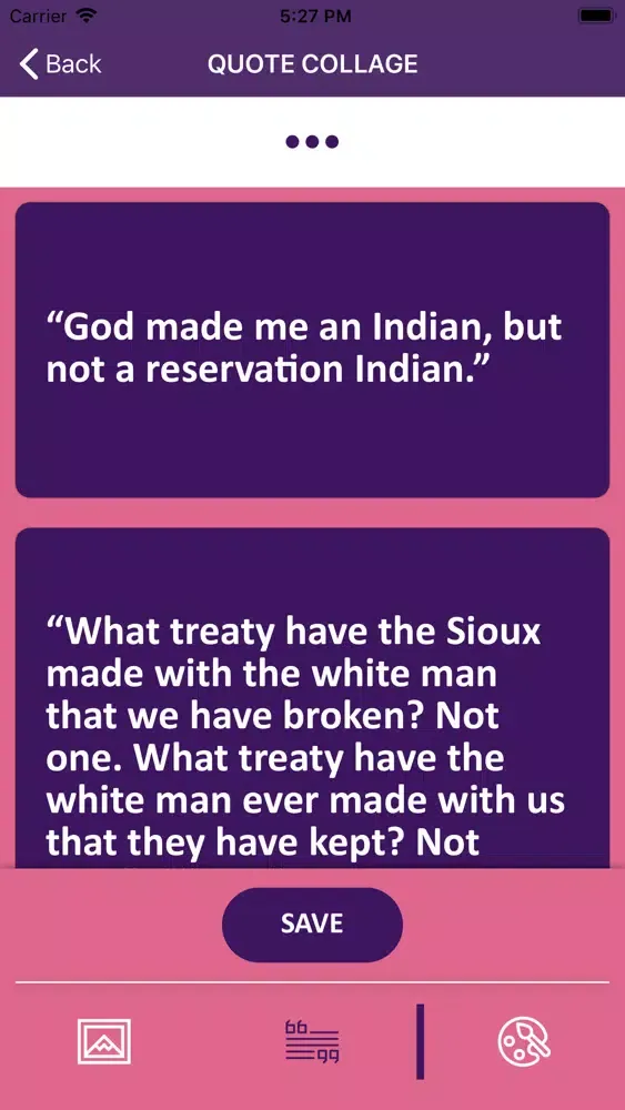 Tangkapan skrin Native American Wisdom