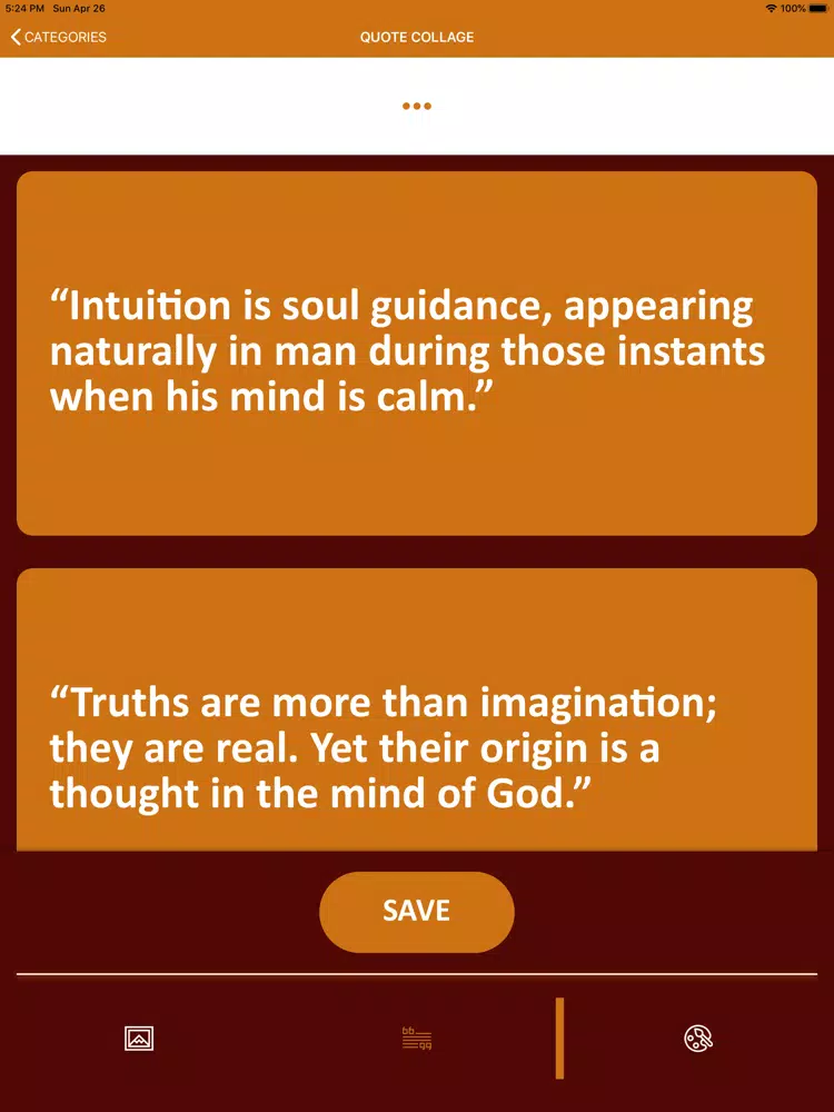 Captures d'écran de Paramahansa Yogananda Wisdom iPad 