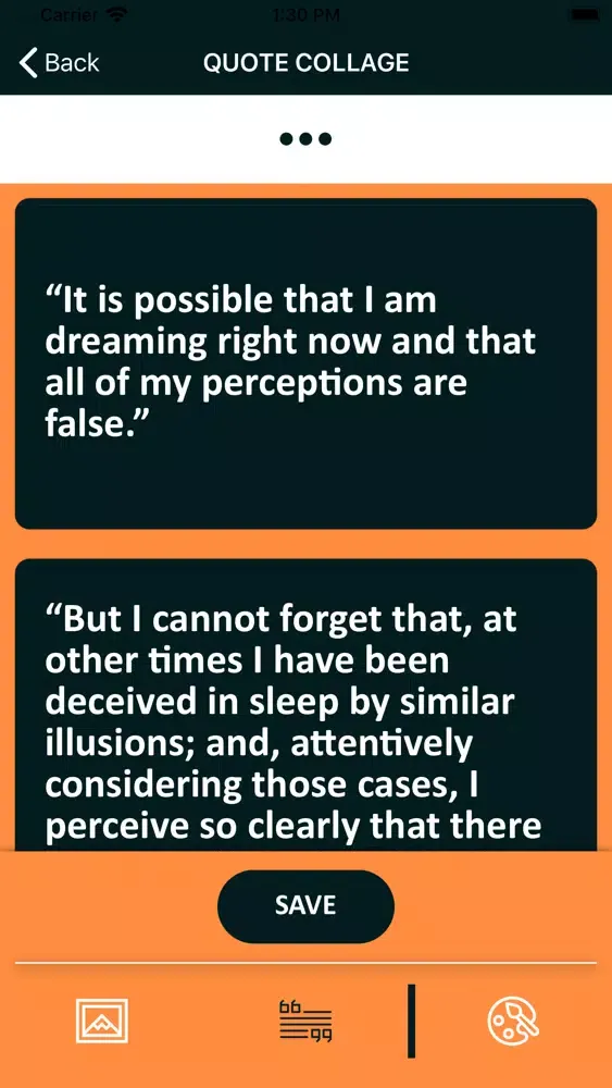 Ảnh chụp màn hình của Rene Descartes Wisdom