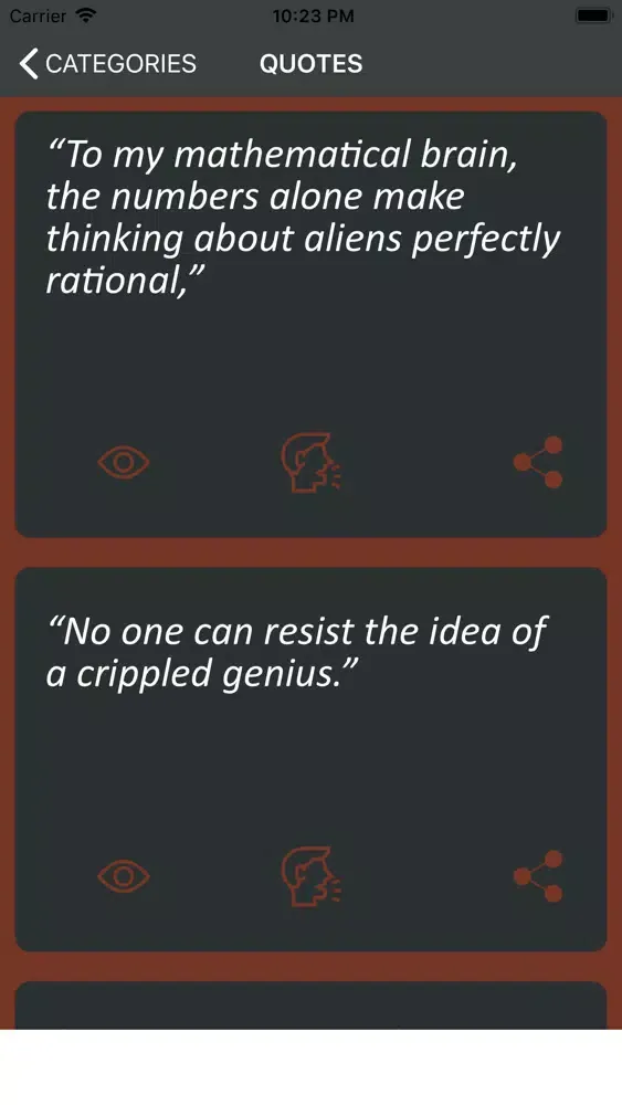 Stephen Hawking Wisdom سکرین شاٹس