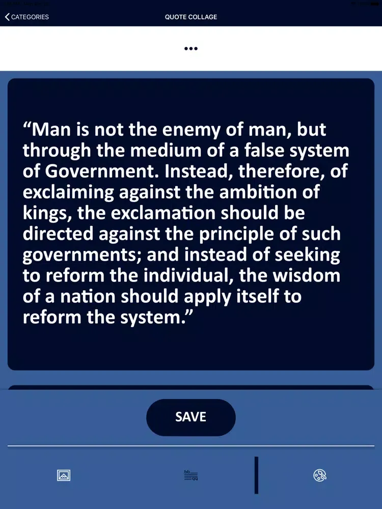 Sense of Thomas Paine iPad 应用截图