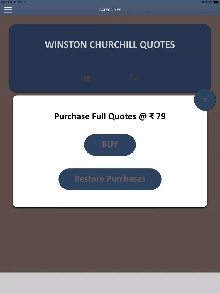 تصاویر Wisdom of Winston Churchill iPad 