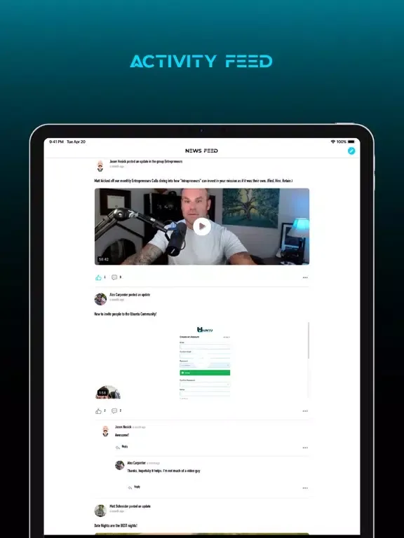 Ubuntu Community iPad  Screenshots
