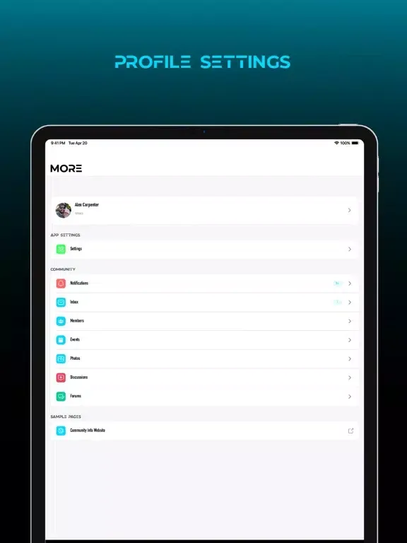 Ubuntu Community iPad  Screenshots